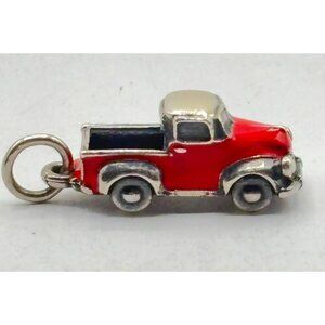 James Avery Sterling Silver 925 Vintage Red Truck Charm Collectible